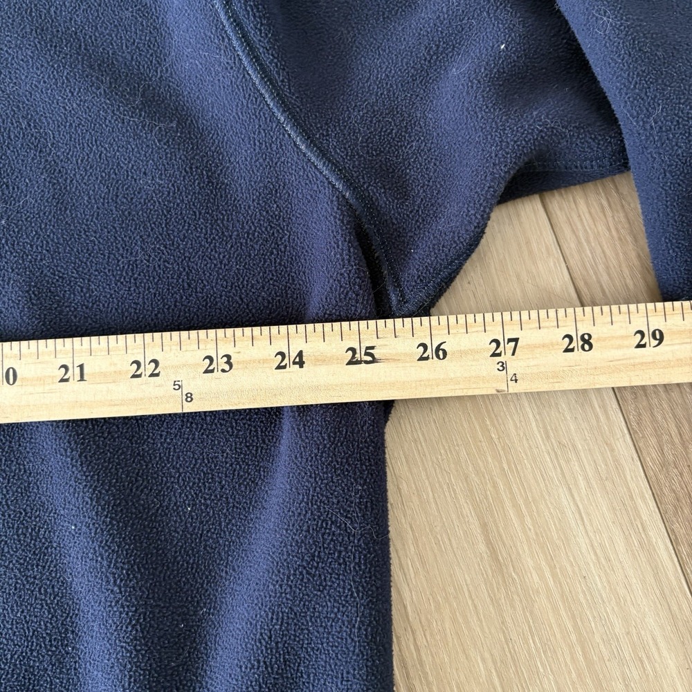 Eddie Bauer Gray Blue Pullover Hoodie Men's XL Kangaroo Pocket Reversible Zip - Picture 5 of 9